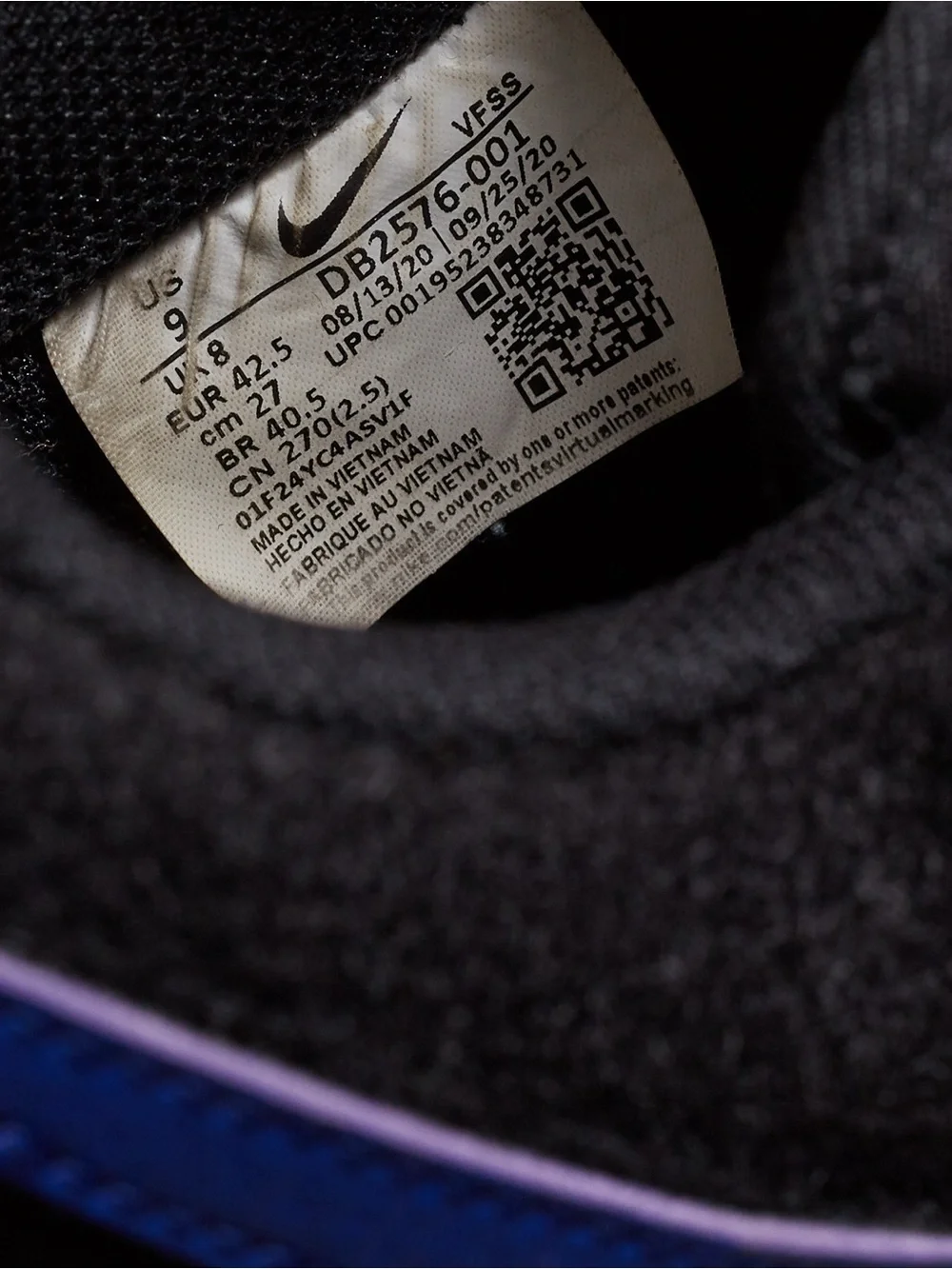 SAMPLE Nike Air Force 1 Low 1/1 ‘Black/Multicolor’